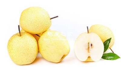 陈皮 + 雪梨：秋冬润燥就喝它