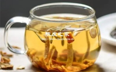 陈皮和金银花一起泡水喝有什么好处